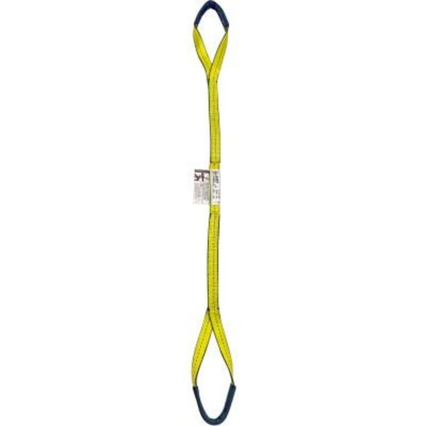 Mazzella Lift America 8' Poly Web Sling Eye & Eye, 1250/1600/3200 Lbs Cap S152004